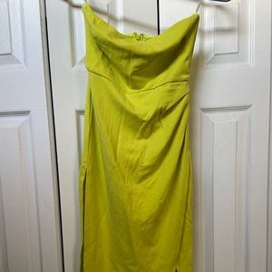 NBD Strapless Dress, Size S